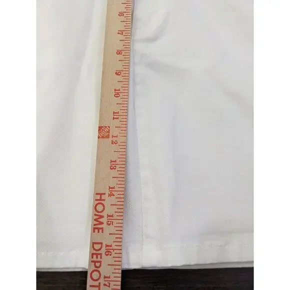 Women's GAP FACTORY STORE HIP-HUGGER STRETCH White Denim Jeans Mini Skirt 10 New - Picture 3 of 5